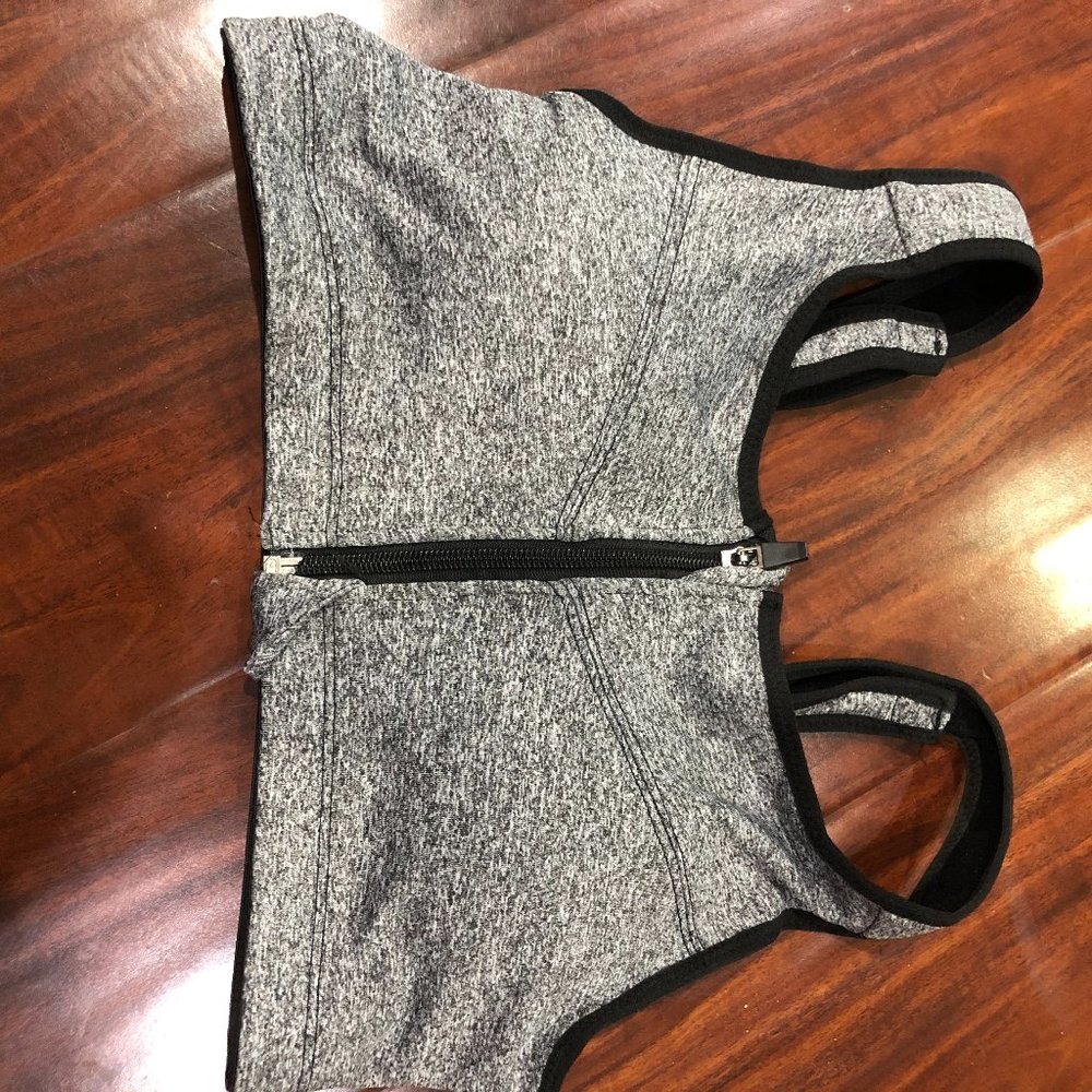 Grey Sports Bra